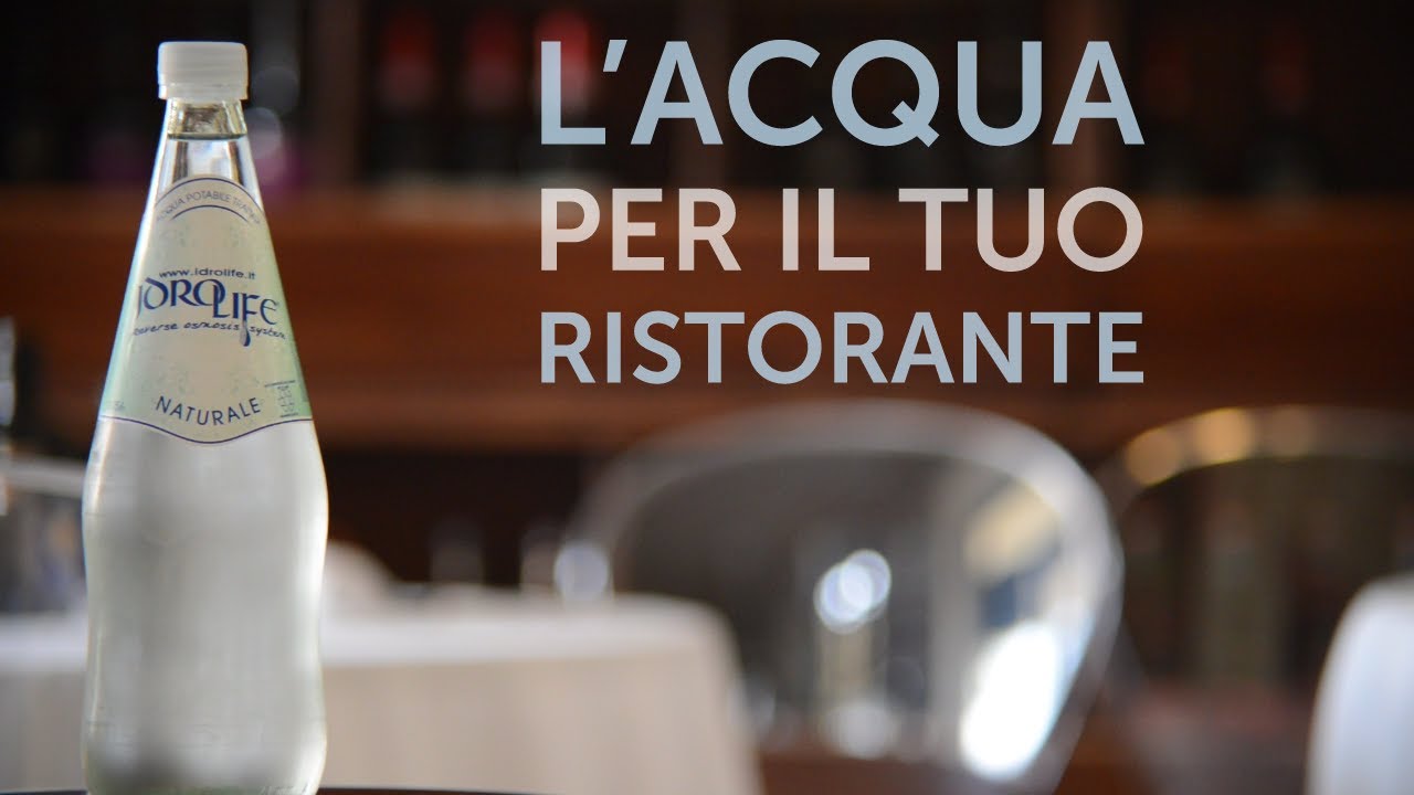 Idrolife - L'acqua per il tuo ristorante