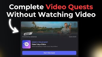 Complete Discord Video Quests Without Watching Video - Nobody 2 Trailer Video Quest