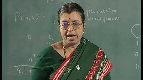 Permutations and Combinations (Contd.)