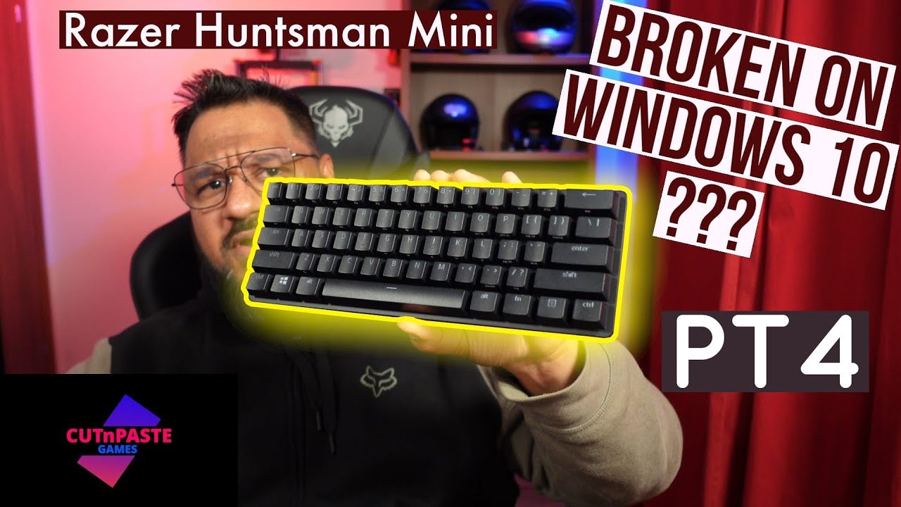 Issues with The Razer Huntsman Mini Pt4 - YouTube