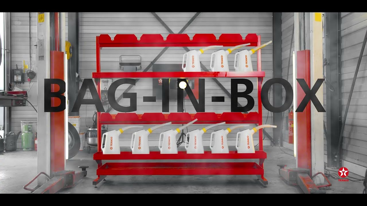 Texaco Box Teaser Bag-in-Box Texaco Benelux - YouTube