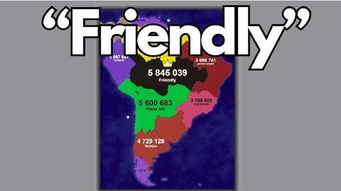 Can You Win As A "Friendly" Player In The Middle |  Territorial IO