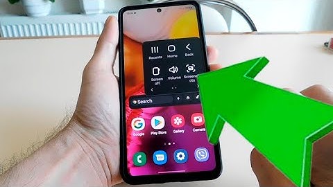 How to take screenshot in samsung a71 without power button