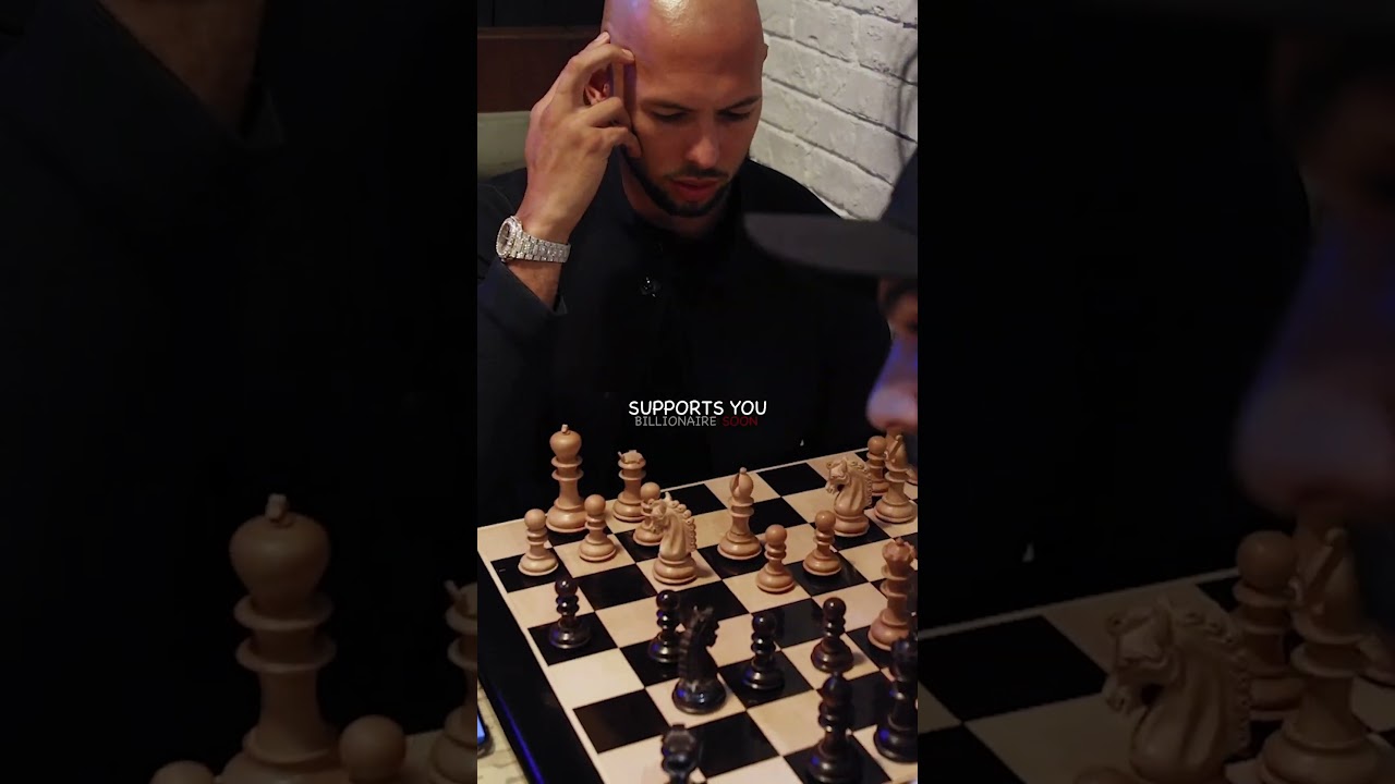 Tate lost a chess game by pawn