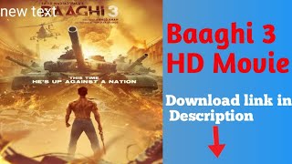 Baaghi 3 2020 Hindi 720p Free Download