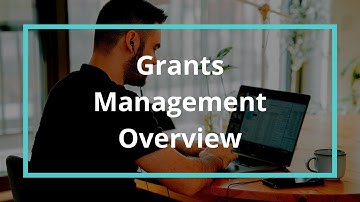 SmartSimple Cloud for Grants Management Overview