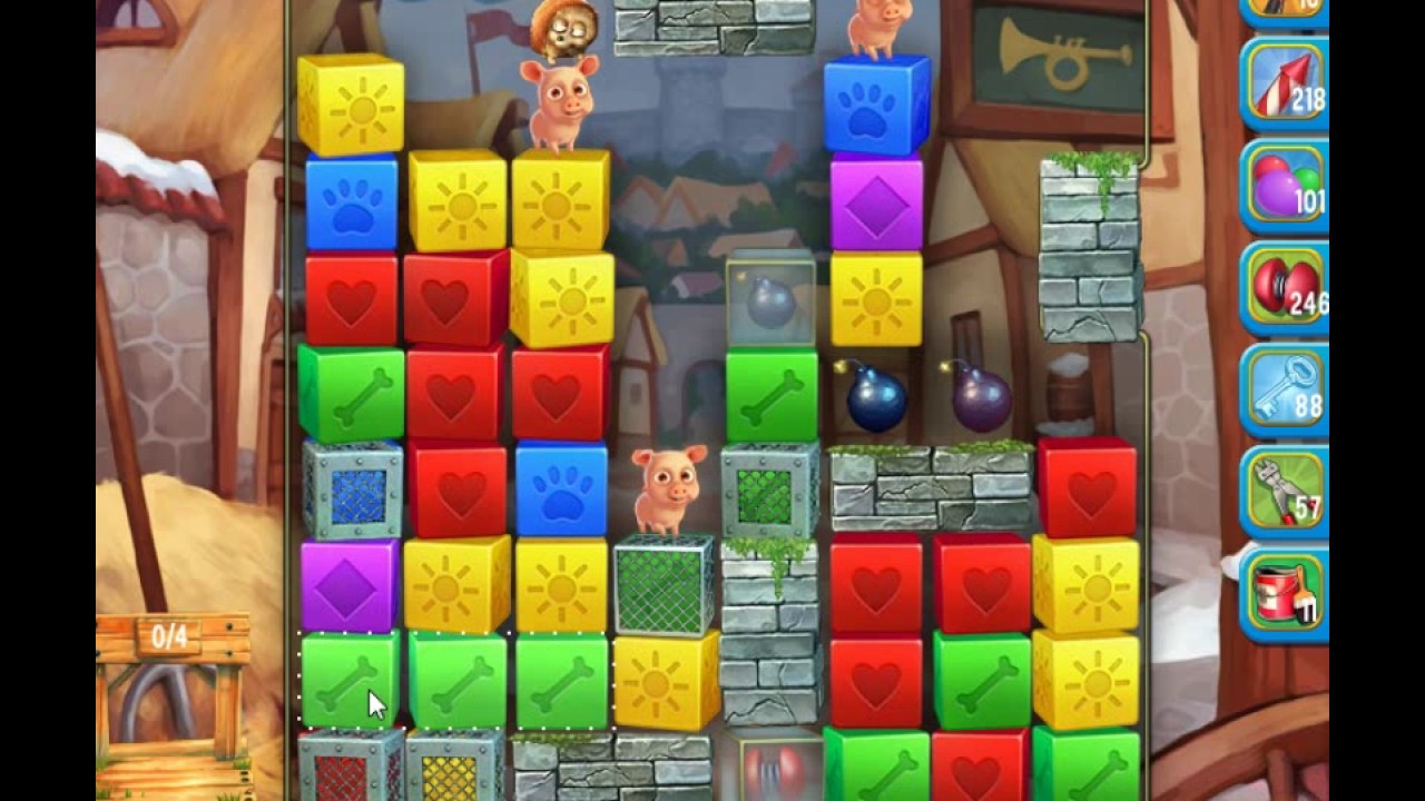 Pet Rescue Saga level 1595 no boosters 😈 ►TOBIAS DEAMON◄