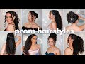 PROM Hairstyles for CURLY HAIR 2023 | Graduation, Formals, Weddings 🌸✨