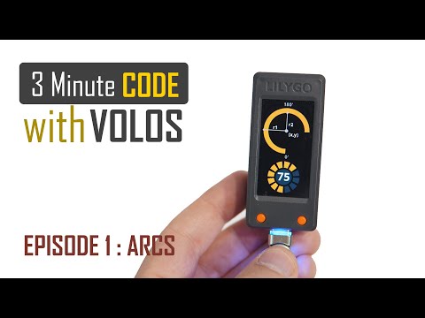 3 Minute Code with Volos :Episode 1