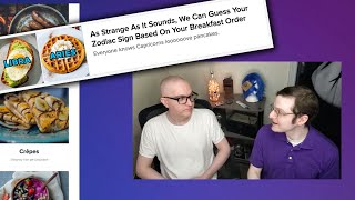 CAN BUZZFEED GUESS OUR ZODIAC SIGNS???