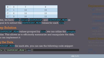 Extracting DSKPERCENT_MEAN Values from a Large DataFrame Made Easy