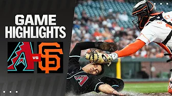 Giants vs. D-backs Game Highlights (9/3/24) | MLB Highlights thumbnail