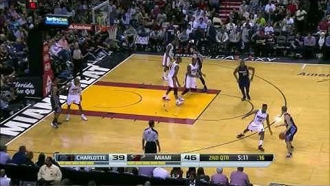 Creative Cross-Court Pass by Josh McRoberts