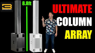 Deze $8.000 Column Array-luidspreker van BassBoss is GEK