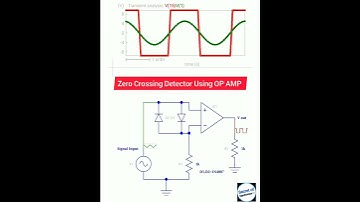 How to make Zero Crossing Detector Using OP AMP