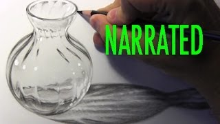 How to Draw Glass [Narrated Step-by-Step]