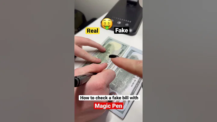 How to check a fake bill with Magic Pen