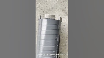 Dry diamond core drill bit concrete laser welded core drill bit
