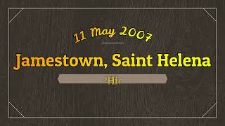 Video 1099, Jamestown, St  Helena, 11 May 2007
