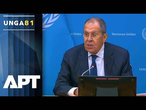 Lavrov: Europe Is "Desperately Seeking" Role in US Ukraine Peace Process | APT