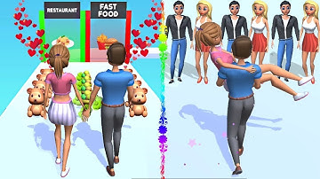 Date Rush - Gameplay  - All Levels  (Android, iOS)❤️ Date Rush 👸💐🤴 All Levels Gameplay Android,ios