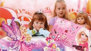 ✿ Барби - Детская косметика для девочек. Детский макияж ✿ Тени, Помада, Лак