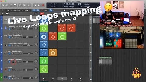 Logic Pro X - Live Loops mapping 🤔? | Ep.10 -  Planet1wp with Josie Carr