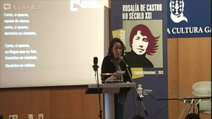 Recital Cantares para Rosala. Lupe Gmez