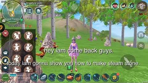 utopia origin how to make steam stone./play the way you want