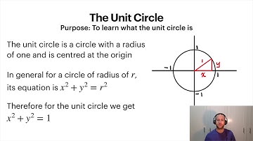Pre-Calculus 12 - Section 4.2 - The Unit Circle