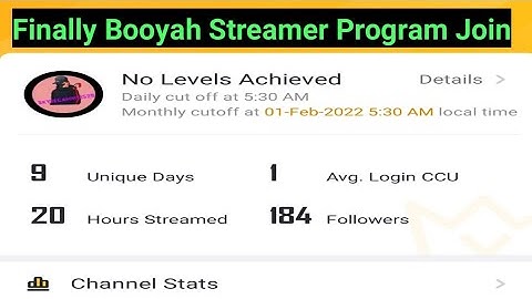 Finally Booyah Streamer Program Join | Booyah Streamer Program Join