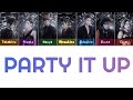 AAA - PARTY IT UP | Color Coded lyrics (Kan/Rom/Eng)