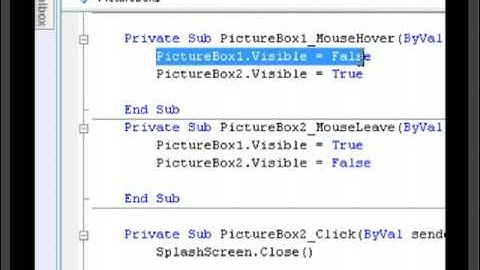How to Make a Simple Spash Screen Using VB.NET