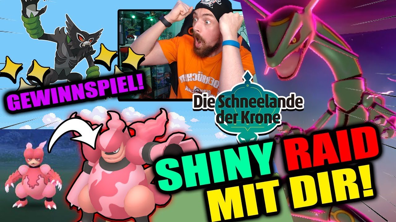 Zarude Gewinnspiel! Shiny Magbrand & Dyna Abenteuer!  - Pokemon Schwert DLC Schneelande der Krone