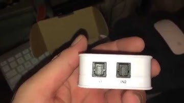 Toslink Digital Audio Selector