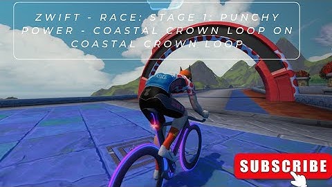 Zwift - Race: Stage 1: Punchy Power - Coastal Crown Loop on Coastal Crown Loop