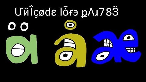 Unicode Lore part 83