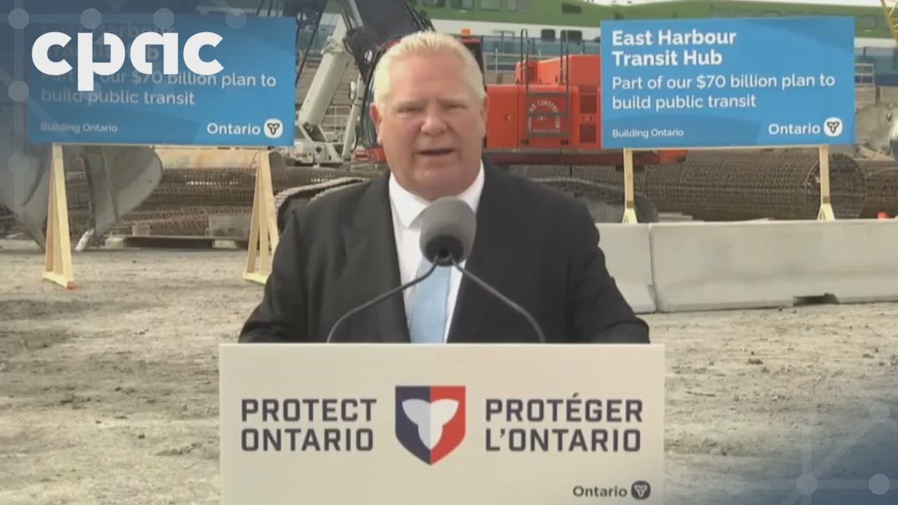 Ontario breaks ground on new transit hub in Toronto – June 17, 2025