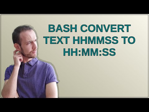 Bash convert text HHMMSS to HH:MM:SS