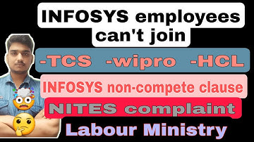 Infosys non compete clause | Infosys forcing employees not to join #tcs  #wipro | #EngineersPoint