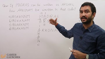 Coding & Decoding based question easy explanation | Logical Reasoning | Career Launcher Nagpur |