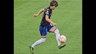 ボールと戯れる浜野まいか選手　Chelseaリーグ優勝の決まったMan United戦試合前練習　2025/04/30