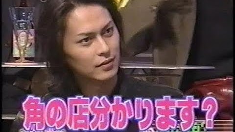 Buck-Tick interview 角の店 [ENG subs]