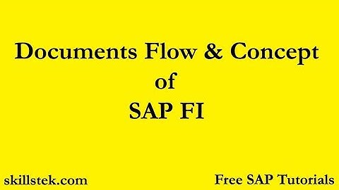 SAP FI Documents concept, Creation of document type in SAP Finance - Free SAP Tutorials
