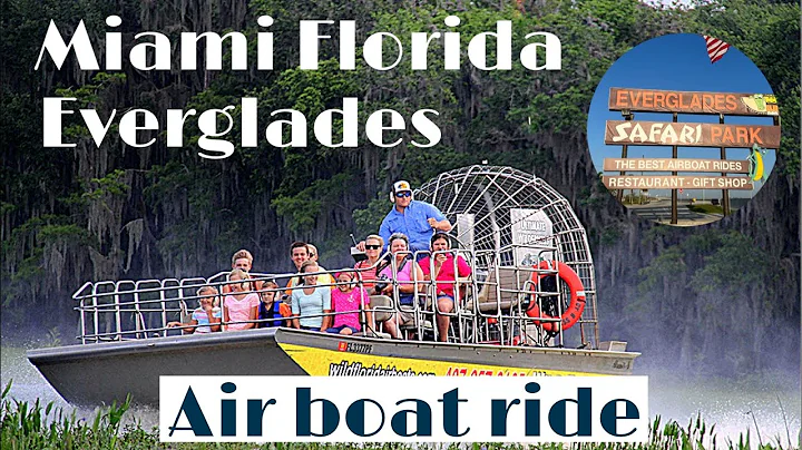 FLORIDA EVERGLADES SAFARI PARK AIR BOAT RIDE