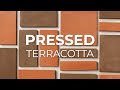 Meet pressed terracotta tile  clay imports
