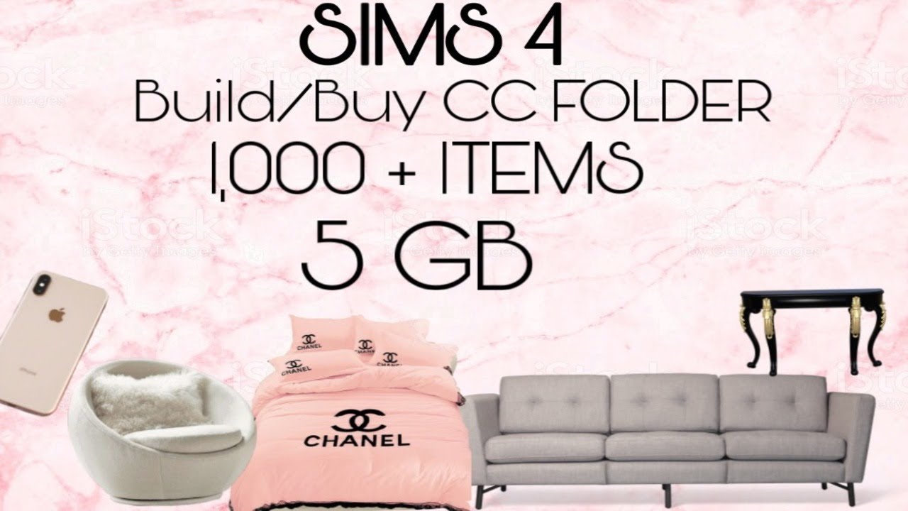 sims 4 furniture folders cc