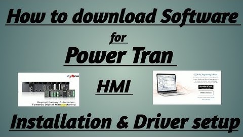 How to download Software for Power Tran HMI // power tran HMI ka software kase download kre