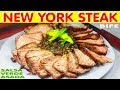 New York Steak con Salsa Verde Asada