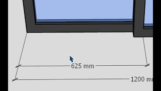 The Fastest way to Create a Window that Save time #sketchup #sketchuptutorial